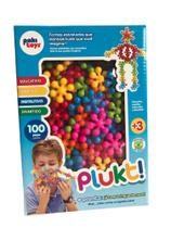 Brinquedo Montar Plukt Estrelas Educativo Criativo 100 Pcs