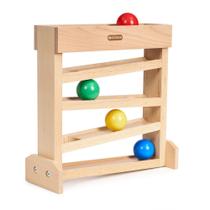 Brinquedo Montessori Ball Drop MORITECK Wooden Ball Tracker 1-3Y