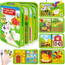 Brinquedo Montessori Busy Book Gagule Farm para crianças de 1 a 3 anos