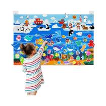 Brinquedo Montessori: Conjunto De Painel Sensorial De Feltro Sistema Solar Para Crianças Pequenas Brinquedo Montessori: Conjunto De Painel Sensorial De Feltro Sistema Solar Para Crianças Pequenas