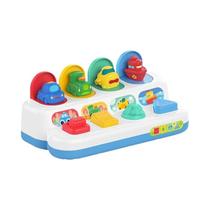 Brinquedo Montessori Educacional para Bebês - Pop Up Interativo com Atividades de Causa e Efeito