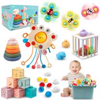Brinquedo Montessori Plunack 6 em 1 para Bebês de 6 a 12 Meses Brinquedo Montessori Plunack 6 em 1 para Bebês de 6 a 12 Meses