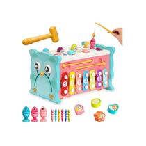 Brinquedo Montessori, presente de quebra-cabeça didático educacional 8 em 1