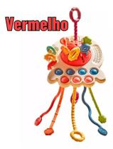Brinquedo Montessori Sensorial Com Cordão De Mão De Treiname