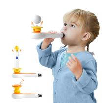 Brinquedo Montessori TOP BRIGHT 3 em 1 com apito, bola e tubo de sopro