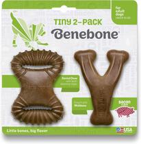 Brinquedo Mordedor Benebone Tiny 2 Pack Wishbone Dentalchew