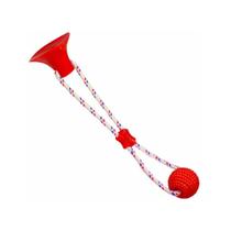 Brinquedo Mordedor Cabo de Guerra Corda 40cm com Ventosa Puxador para Cachorro Médio ou Grande Porte Brinquedo Mordedor Cabo de Guerra Corda 40cm com Ventosa Puxador para Cachorro Médio ou Grande Porte