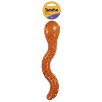 Brinquedo Mordedor Cobra Recheável Treat Sound em TPR com Som para Cães - Pequeno - Jambo Pet