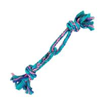 Brinquedo Mordedor Corda 2 Argolas Pastel para Cães Jambo Brinquedo Mordedor Corda 2 Argolas Pastel para Cães Jambo