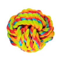 Brinquedo Mordedor Corda Bola Color para Cães Jambo - M