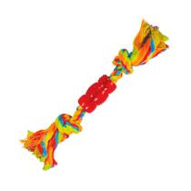 Brinquedo Mordedor Corda Rubber Bone Color para Cães Jambo Brinquedo Mordedor Corda Rubber Bone Color para Cães Jambo
