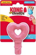 Brinquedo Mordedor Kong Chewstix Twist Heart Para Cães Filhotes Pequeno