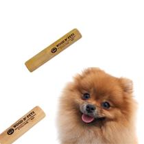 Brinquedo Mordedor Natural Para Cachorro Sustentável Rústico - Wood N Pets Madeira de Roer Pequeno - 12cm