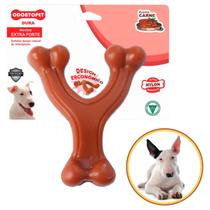 Brinquedo Mordedor Nylon para Cachorro Odontopet Dura Wishbone Carne Tam G 22Kg