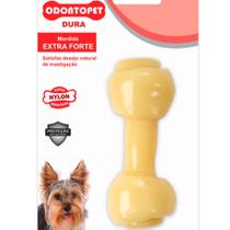 Brinquedo Mordedor Osso Dura Big Bone Odontopet Mordida Extra Forte Cães 7Kg