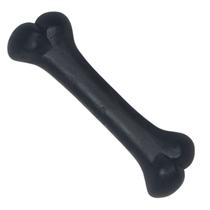 Brinquedo Mordedor Osso Pequeno Preto Maciço Pet Resistente Brinquedo Mordedor Osso Pequeno Preto Maciço Pet Resistente