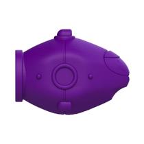 Brinquedo Mordedor p/ Cães Amicus Fun Toys Submarino Roxo P