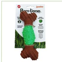 Brinquedo Mordedor para cachorro Osso Bambone G Maçã Verde