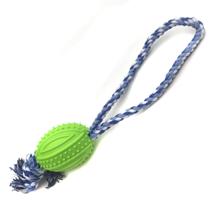 Brinquedo Mordedor Para Cão Puxador Corda Cachorro - verde