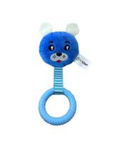 Brinquedo mordedor para Pet Cachorrinho Azul - 24cm - PetMart