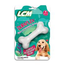 Brinquedo Mordedor Para Pet Cães E Gatos Ossinho Osso Max Duraflex 112mm Super Resistente Lcm