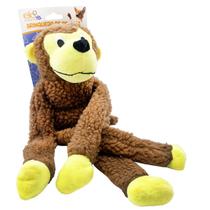 Brinquedo Mordedor Pelúcia Macaco Grande Com Apito 45 Cm Pet