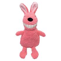 Brinquedo Mordedor Pelucia Para Pet Dentinho Coelho C/ Apito - Jambo Pet