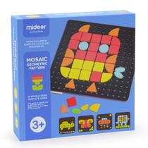 Brinquedo Mosaico Infantil Formas Geométricas 150 Peças Educativo Jogo Pedagógico 3 Anos