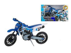 Brinquedo moto cross suspensão com mola - Kendy