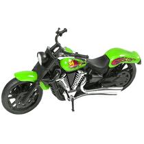 Brinquedo Moto Custom Miniatura Motoqueiro 258 - Bs Toys
