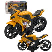 Brinquedo Moto Esportiva 1600 AM Infantil Coleção Decoração