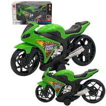 Brinquedo Moto Esportiva 1600 VD Infantil Coleção Decoração