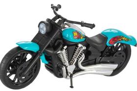 Brinquedo Moto Harley Chopper 29 cm Miniatura Bs Toys Coleçao