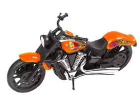 Brinquedo Moto Harley Chopper 29 cm Miniatura Bs Toys Coleçao