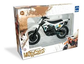 Brinquedo Moto Motocross Racing Pneus De Borracha 34 cm Roma