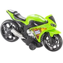 Brinquedo Moto Super 1600 Grande Com Fricção - Bs Toys
