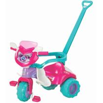 Brinquedo Motoca Triciclo Infantil Magic Toys Dra Meg Rosa Meninas