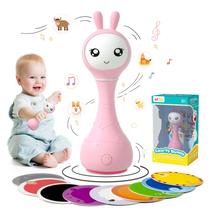 Brinquedo Musical Alilo Smart Bunny - Chocalho Inteligente para Bebês