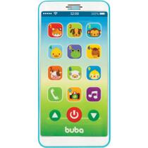 Brinquedo Musical Baby Phone Azul Buba 6841