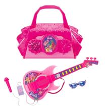 Brinquedo Musical Barbie Dreamtopia Bolsinha E Guitarra Com Função MP3 Player - Fun