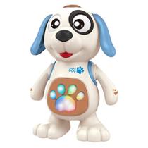 Brinquedo Musical Cachorro Dançarino Emite Som E Luzes Bebê DMT5974