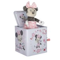 Brinquedo musical Disney Baby Minnie Mouse Jack-in-the-Box rosa