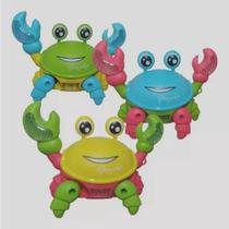 Brinquedo Musical Divertido Caranguejo Fujão à Pilha E luzes