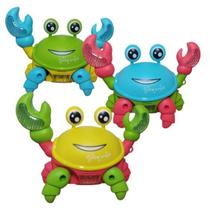 Brinquedo Musical Divertido Caranguejo Fujão À Pilha E luzes