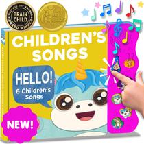 Brinquedo musical e livro de som interativo para crianças de 1 a 3 anos Brinquedo musical e livro de som interativo para crianças de 1 a 3 anos