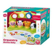 Brinquedo Musical Educativo Orquestra Bichos Baby - Dm Toys 5810 Brinquedo Musical Educativo Orquestra Bichos Baby - Dm Toys 5810