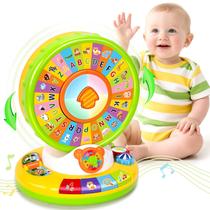 Brinquedo Musical Giratório e Cantante Aigybobo Zoo do Alfabeto para Bebês Brinquedo Musical Giratório e Cantante Aigybobo Zoo do Alfabeto para Bebês