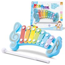 Brinquedo Musical Infantil Xilofone Pedagógico 7 Notas - Bee Toys