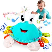 Brinquedo Musical JoySpark Crawling Crab Pelúcia com 50 Músicas Brinquedo Musical JoySpark Crawling Crab Pelúcia com 50 Músicas