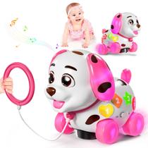 Brinquedo musical para cachorros ToddlerCley para criança bilíngue de 1 ano Brinquedo musical para cachorros ToddlerCley para criança bilíngue de 1 ano